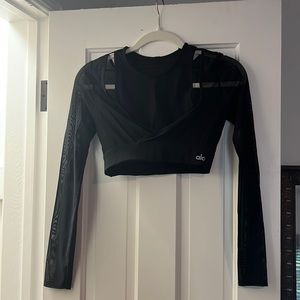 Alo Yoga Long Sleeve Bra top